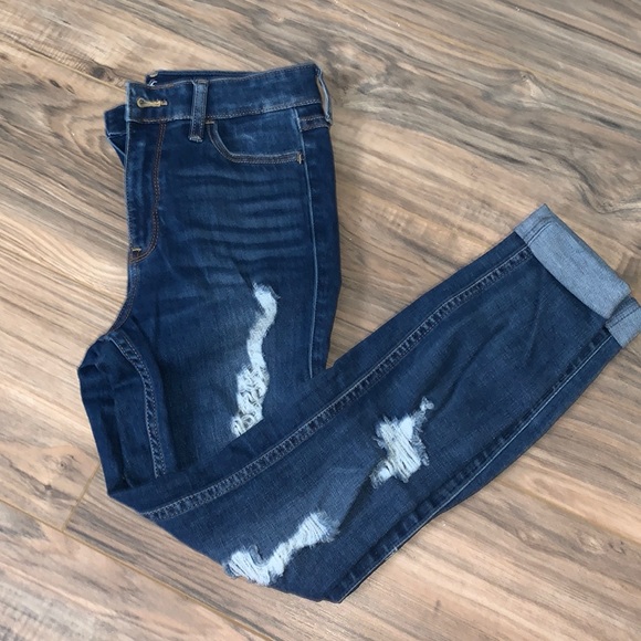 hollister distressed jeans - Picture 1 of 5